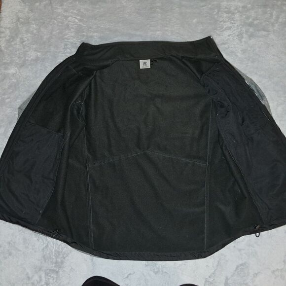 C9 By Champion Mens Waterproof Jacket Venture Dry Size L Fleece Grey Heathered - Picture 4 of 10